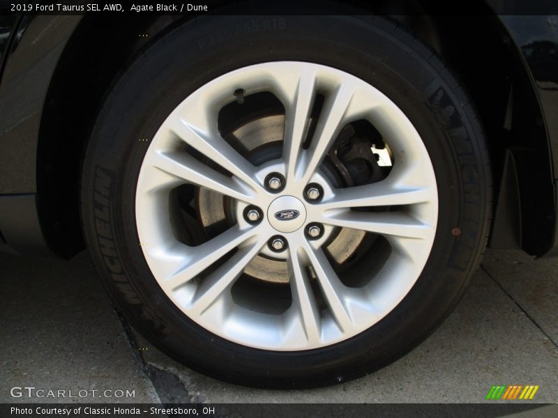 Agate Black / Dune 2019 Ford Taurus SEL AWD