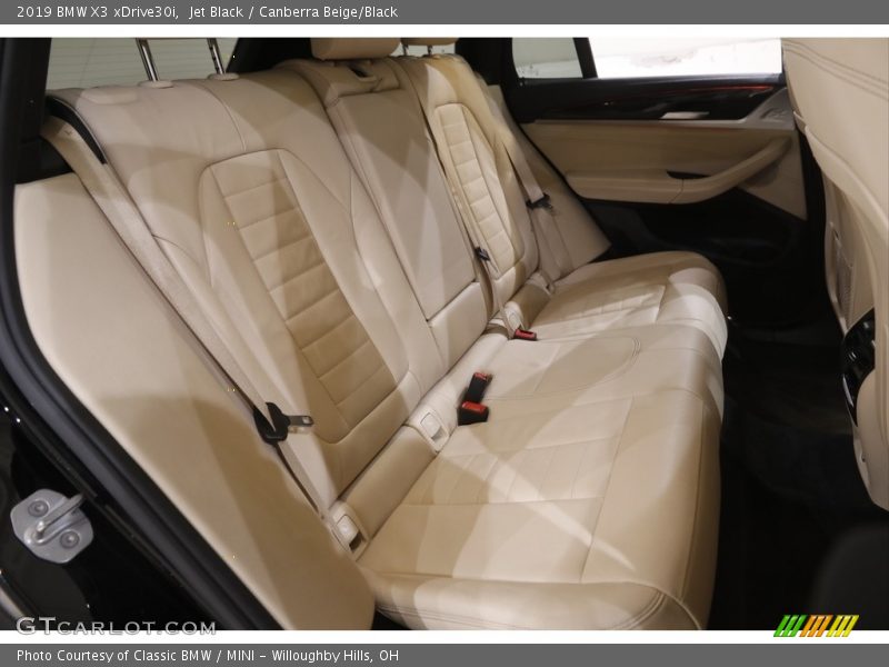 Jet Black / Canberra Beige/Black 2019 BMW X3 xDrive30i