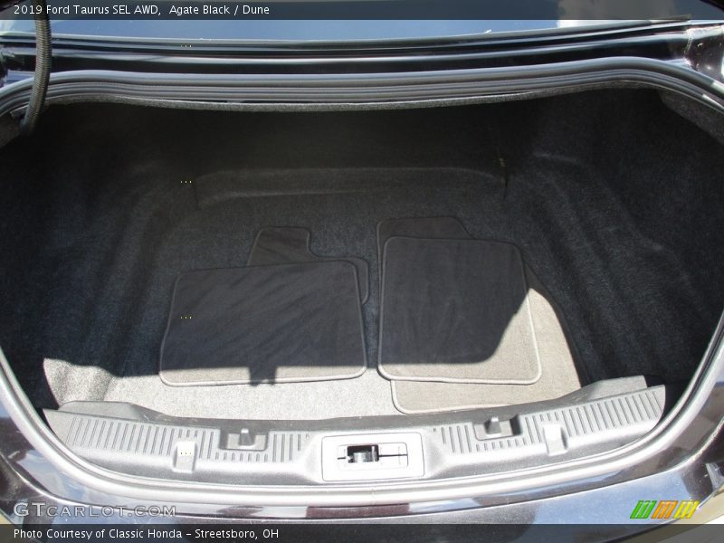 Agate Black / Dune 2019 Ford Taurus SEL AWD