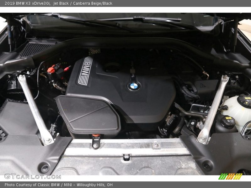 Jet Black / Canberra Beige/Black 2019 BMW X3 xDrive30i