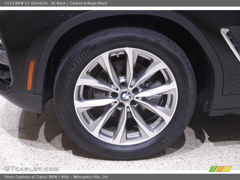 Jet Black / Canberra Beige/Black 2019 BMW X3 xDrive30i