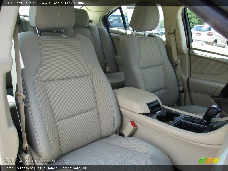 Agate Black / Dune 2019 Ford Taurus SEL AWD