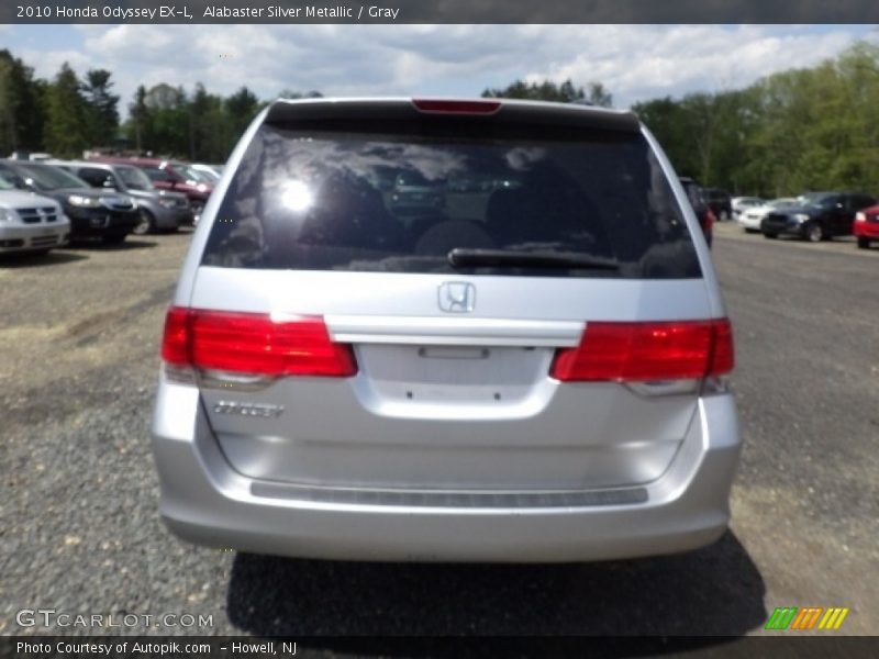 Alabaster Silver Metallic / Gray 2010 Honda Odyssey EX-L