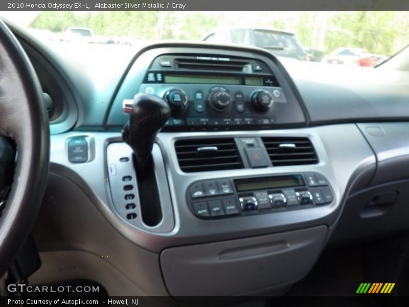 Alabaster Silver Metallic / Gray 2010 Honda Odyssey EX-L