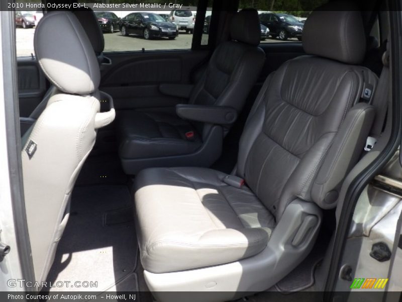 Alabaster Silver Metallic / Gray 2010 Honda Odyssey EX-L