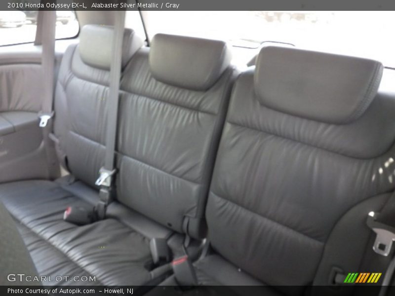Alabaster Silver Metallic / Gray 2010 Honda Odyssey EX-L