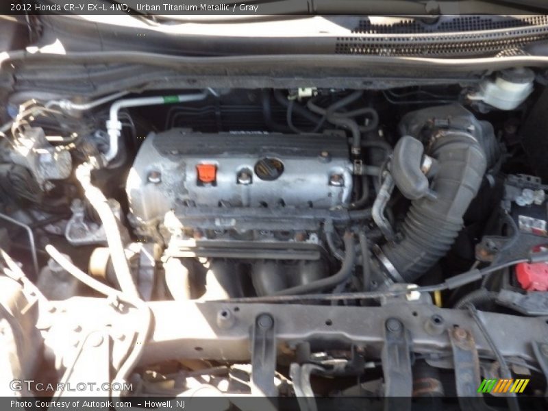 Urban Titanium Metallic / Gray 2012 Honda CR-V EX-L 4WD