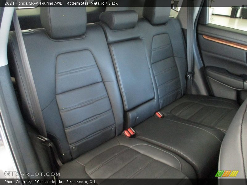 Modern Steel Metallic / Black 2021 Honda CR-V Touring AWD
