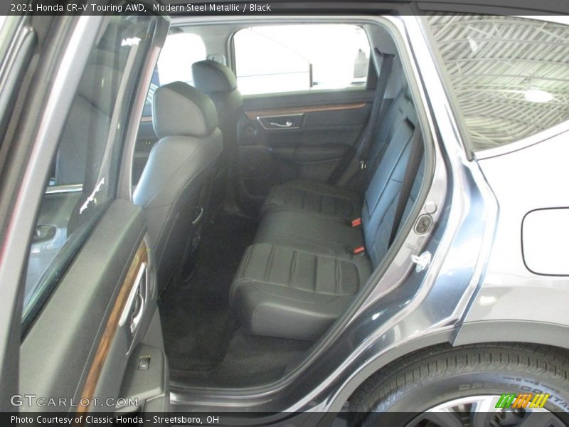 Modern Steel Metallic / Black 2021 Honda CR-V Touring AWD