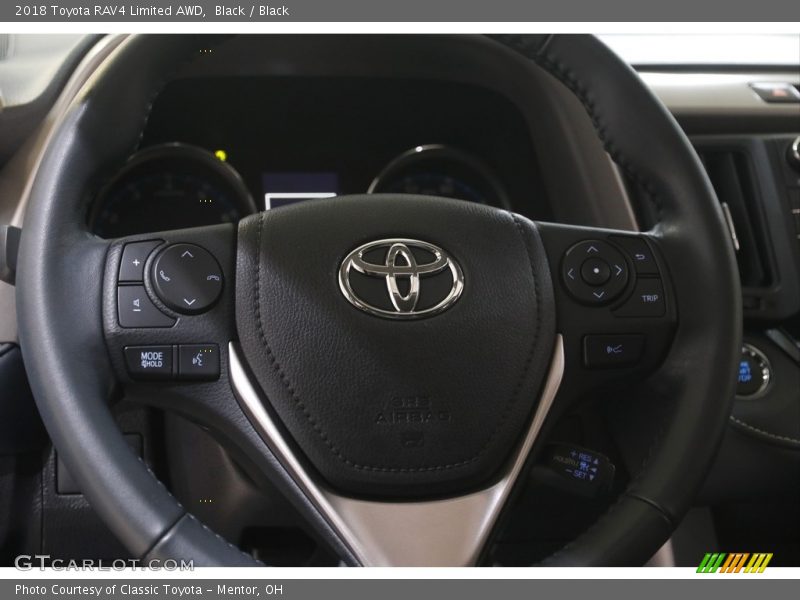 Black / Black 2018 Toyota RAV4 Limited AWD