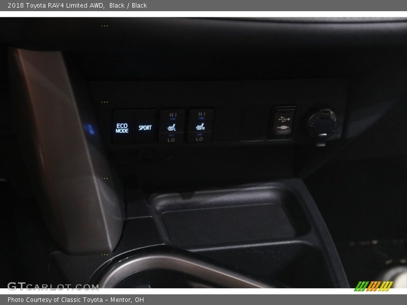 Black / Black 2018 Toyota RAV4 Limited AWD