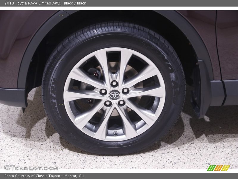 Black / Black 2018 Toyota RAV4 Limited AWD