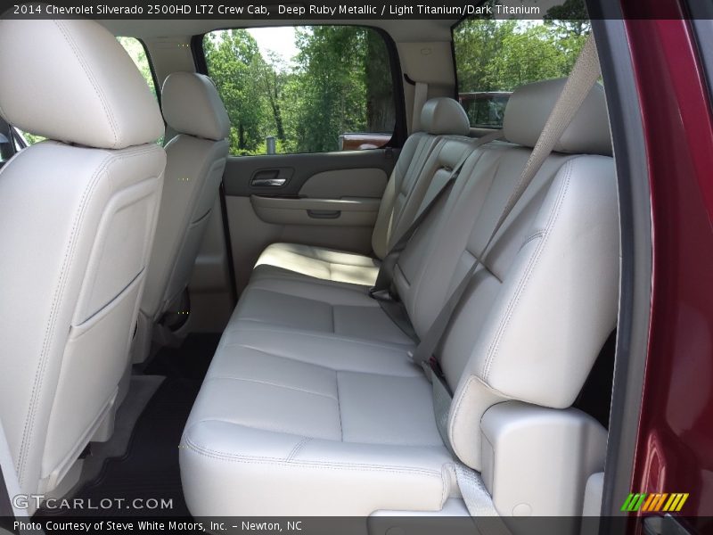 Rear Seat of 2014 Silverado 2500HD LTZ Crew Cab