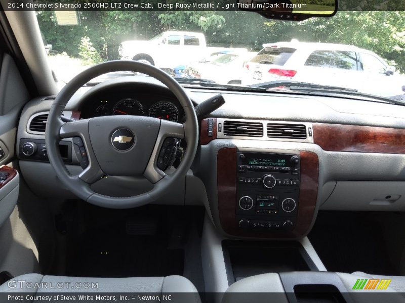 Dashboard of 2014 Silverado 2500HD LTZ Crew Cab