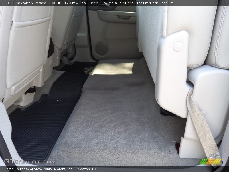 Rear Seat of 2014 Silverado 2500HD LTZ Crew Cab
