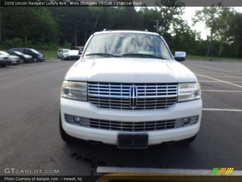 White Chocolate Tri Coat / Charcoal Black 2008 Lincoln Navigator Luxury 4x4