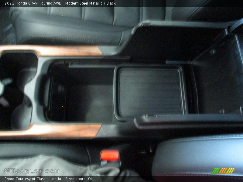 Modern Steel Metallic / Black 2021 Honda CR-V Touring AWD