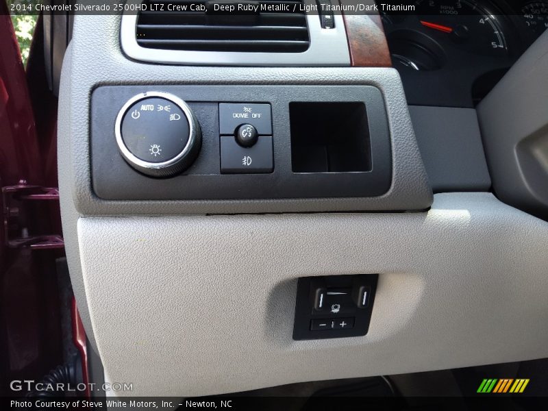 Controls of 2014 Silverado 2500HD LTZ Crew Cab