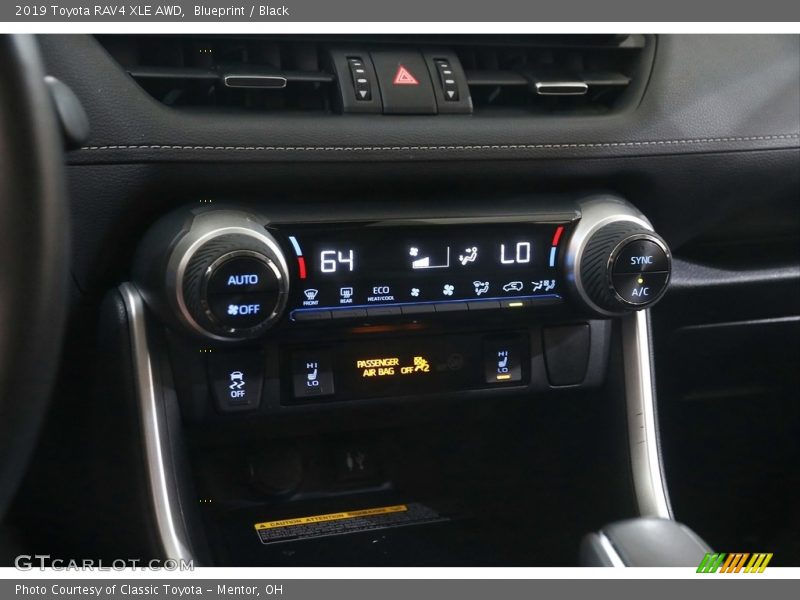 Blueprint / Black 2019 Toyota RAV4 XLE AWD