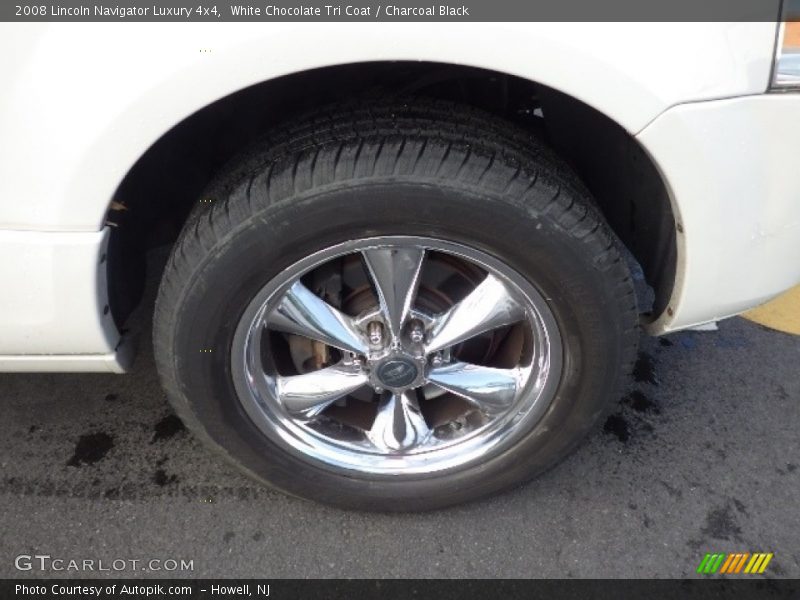 White Chocolate Tri Coat / Charcoal Black 2008 Lincoln Navigator Luxury 4x4