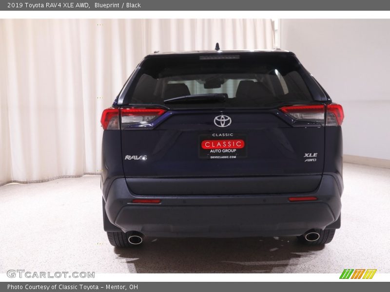 Blueprint / Black 2019 Toyota RAV4 XLE AWD