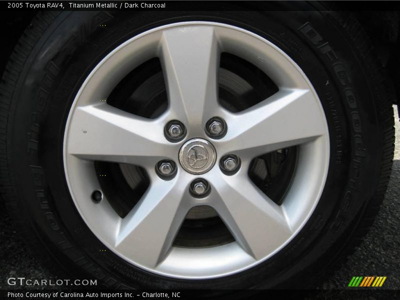 Titanium Metallic / Dark Charcoal 2005 Toyota RAV4