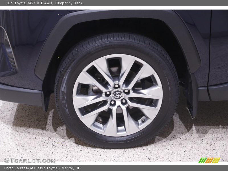 Blueprint / Black 2019 Toyota RAV4 XLE AWD