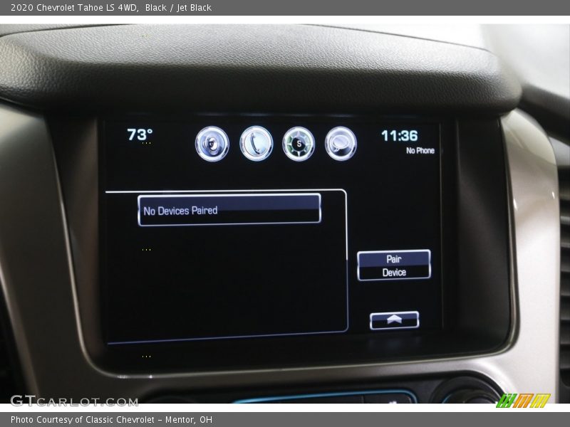 Black / Jet Black 2020 Chevrolet Tahoe LS 4WD