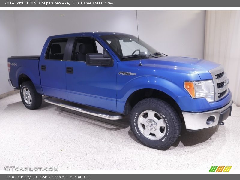 Blue Flame / Steel Grey 2014 Ford F150 STX SuperCrew 4x4