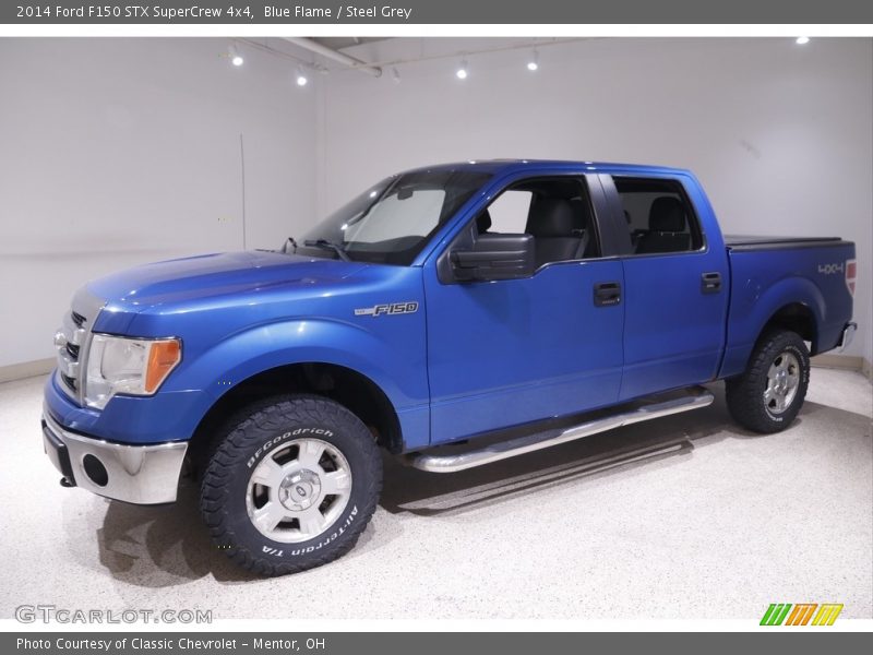 Blue Flame / Steel Grey 2014 Ford F150 STX SuperCrew 4x4