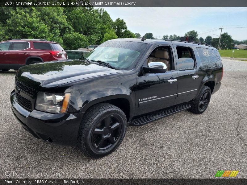 Black / Light Cashmere/Ebony 2007 Chevrolet Suburban 1500 LTZ 4x4