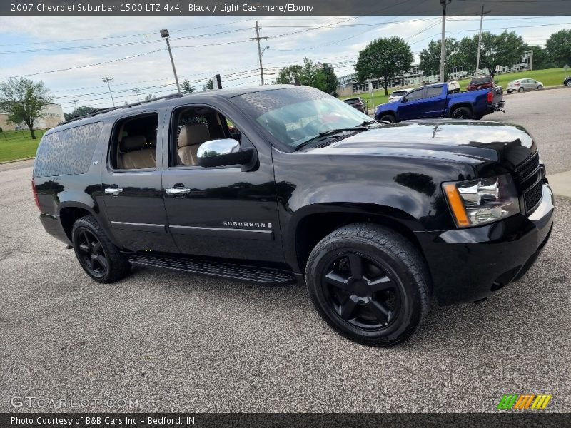 Black / Light Cashmere/Ebony 2007 Chevrolet Suburban 1500 LTZ 4x4