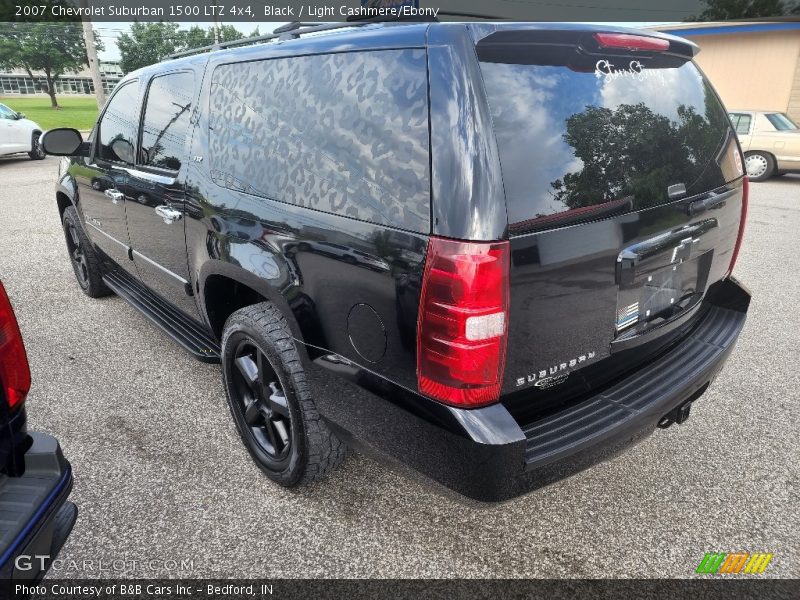 Black / Light Cashmere/Ebony 2007 Chevrolet Suburban 1500 LTZ 4x4