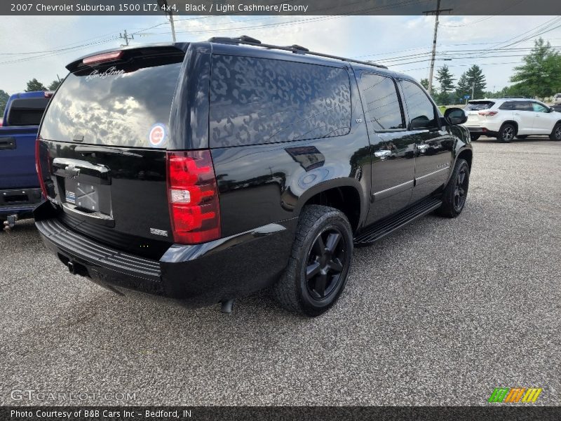 Black / Light Cashmere/Ebony 2007 Chevrolet Suburban 1500 LTZ 4x4