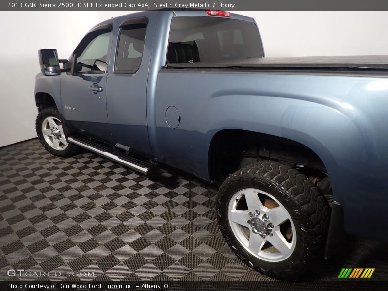Stealth Gray Metallic / Ebony 2013 GMC Sierra 2500HD SLT Extended Cab 4x4
