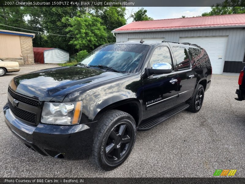 Black / Light Cashmere/Ebony 2007 Chevrolet Suburban 1500 LTZ 4x4