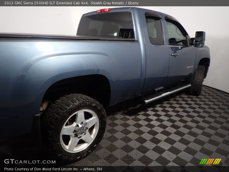 Stealth Gray Metallic / Ebony 2013 GMC Sierra 2500HD SLT Extended Cab 4x4