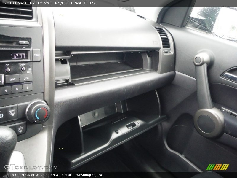Royal Blue Pearl / Black 2010 Honda CR-V EX AWD