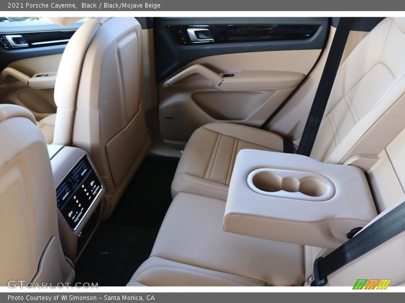 Rear Seat of 2021 Cayenne 