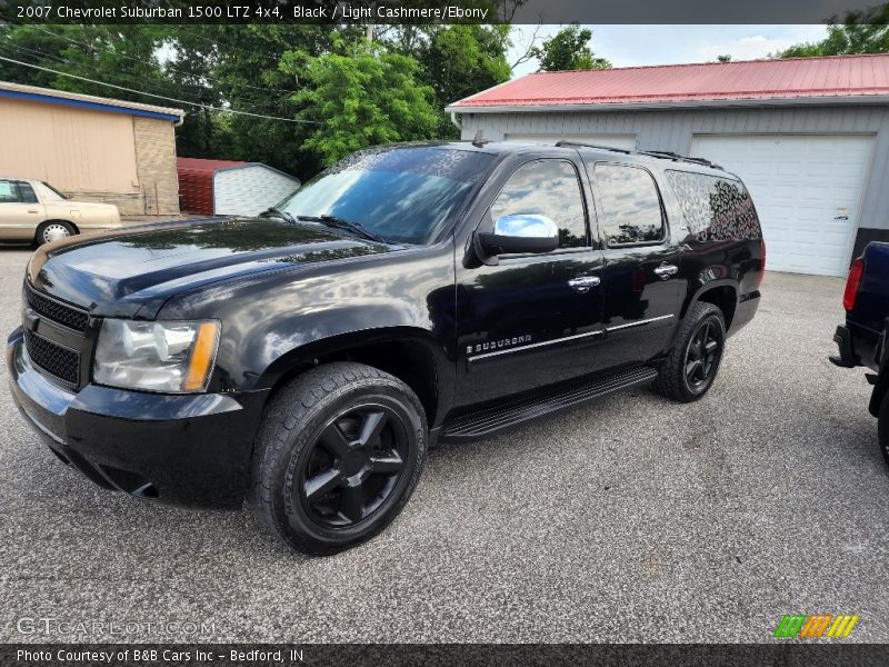 Black / Light Cashmere/Ebony 2007 Chevrolet Suburban 1500 LTZ 4x4