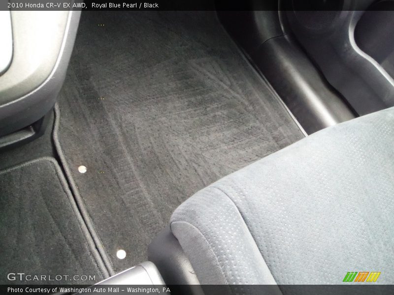 Royal Blue Pearl / Black 2010 Honda CR-V EX AWD