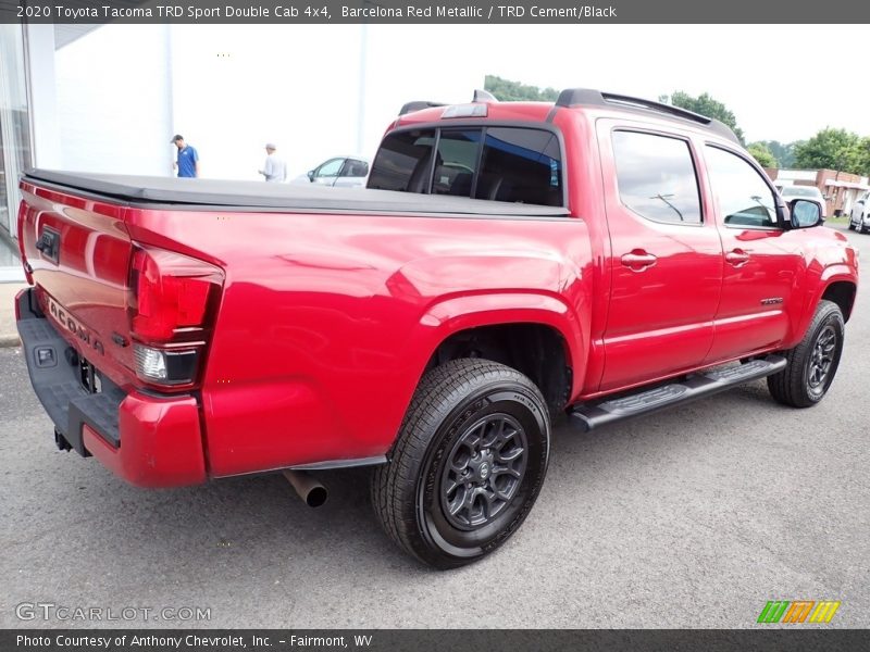 Barcelona Red Metallic / TRD Cement/Black 2020 Toyota Tacoma TRD Sport Double Cab 4x4