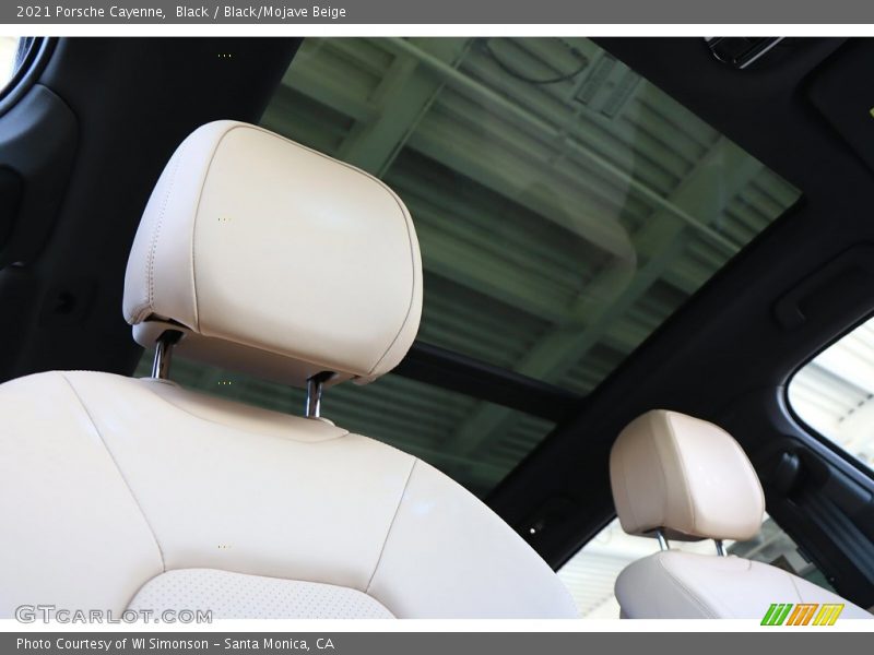 Sunroof of 2021 Cayenne 