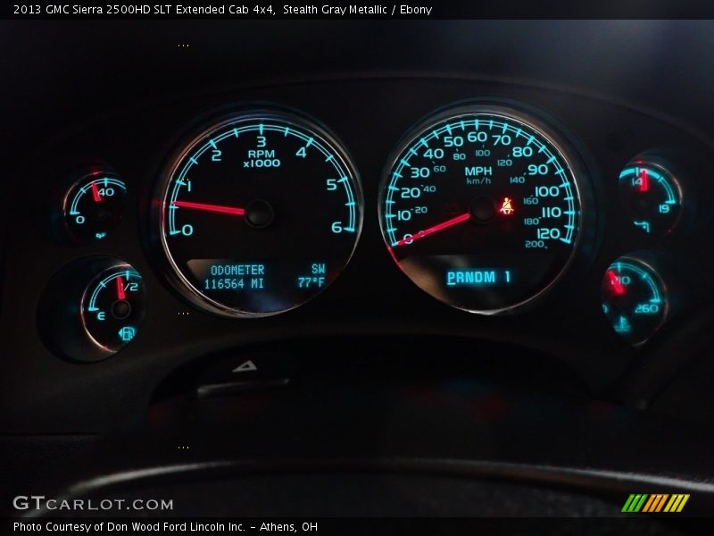  2013 Sierra 2500HD SLT Extended Cab 4x4 SLT Extended Cab 4x4 Gauges
