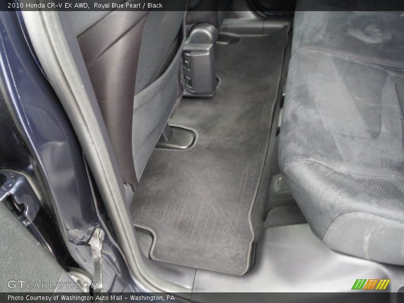 Royal Blue Pearl / Black 2010 Honda CR-V EX AWD