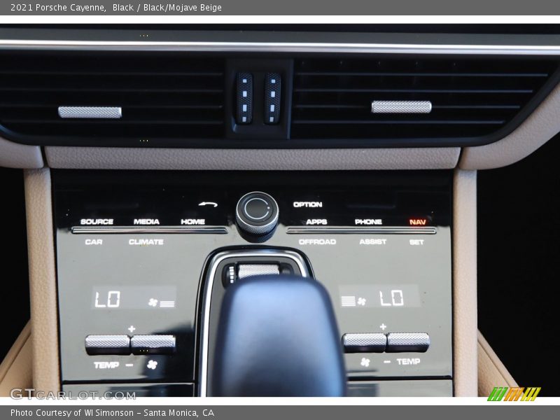 Controls of 2021 Cayenne 