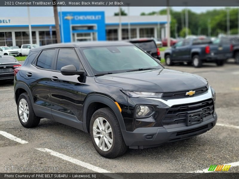 Mosaic Black Metallic / Jet Black 2021 Chevrolet TrailBlazer LS AWD