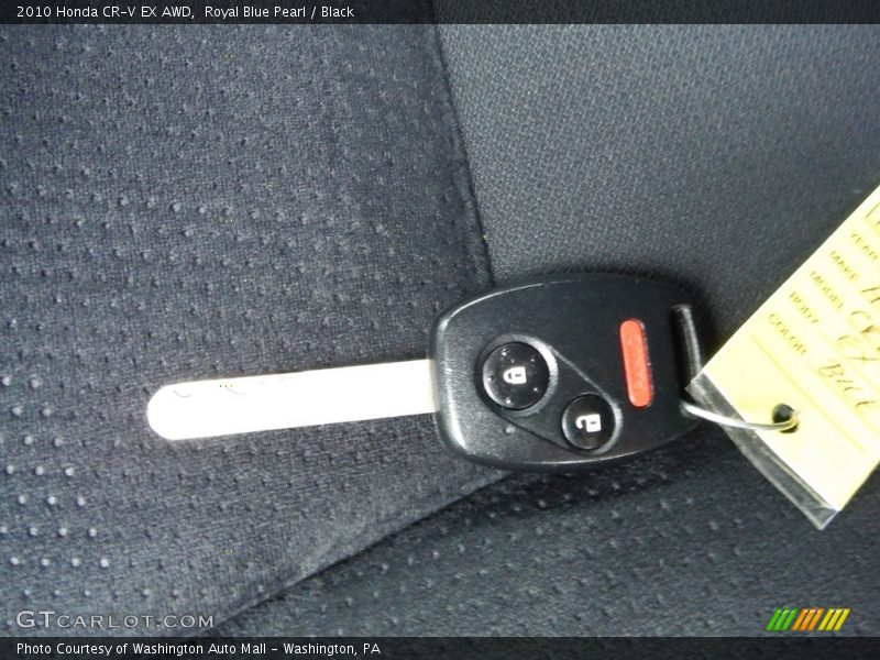 Keys of 2010 CR-V EX AWD
