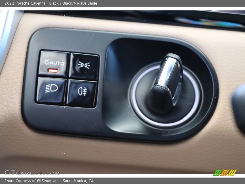 Controls of 2021 Cayenne 
