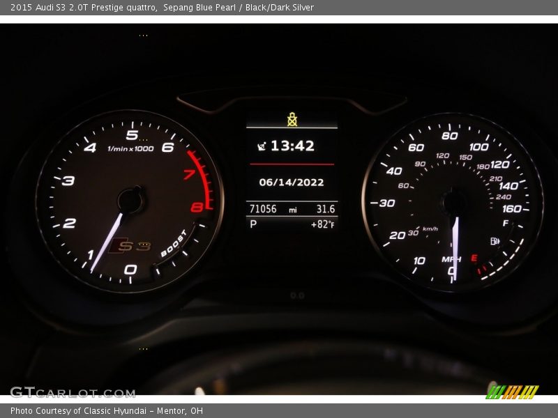  2015 S3 2.0T Prestige quattro 2.0T Prestige quattro Gauges